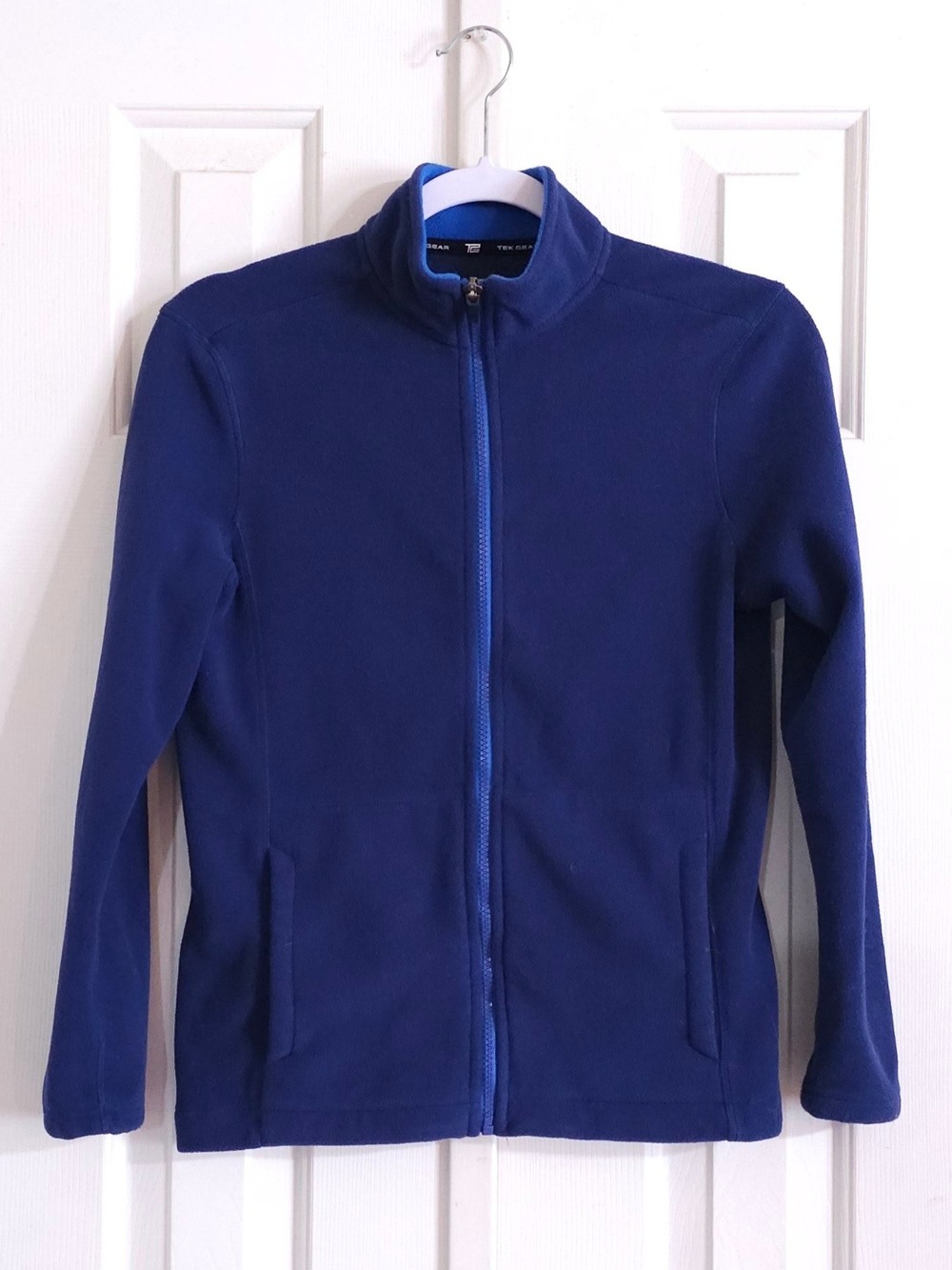 tek gear Royal Blue Full-Zip Lightweight Fleece Jacket